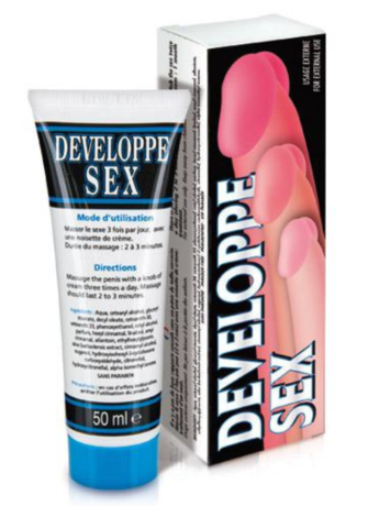 Crème Développe Sexe Stimulation Masculine 50 ml